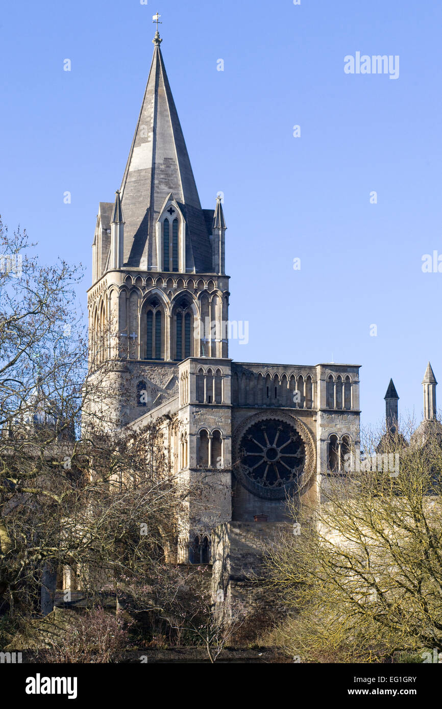 Oxford la cattedrale di Christ Church Oxford Foto Stock
