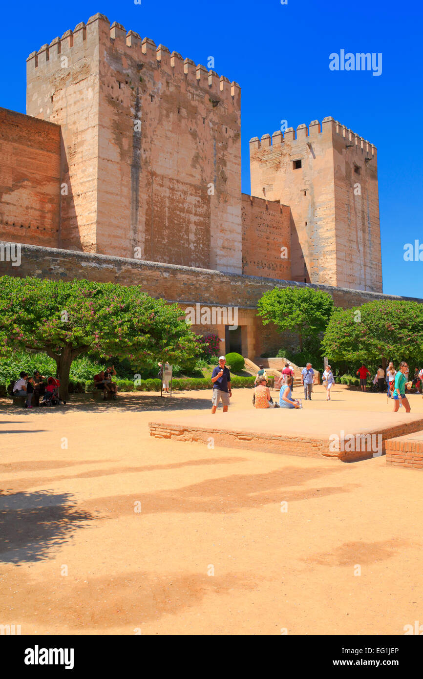 Alhambra di Granada, Andalusia, Spagna Foto Stock