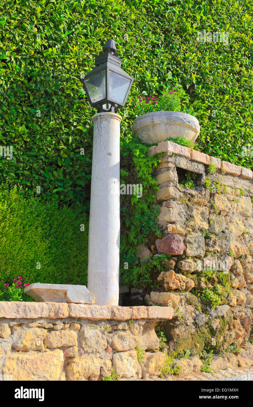 I giardini di Alcazar dei Re Cristiani (Alcazar de los Reyes Cristianos), Cordoba, Andalusia, Spagna Foto Stock