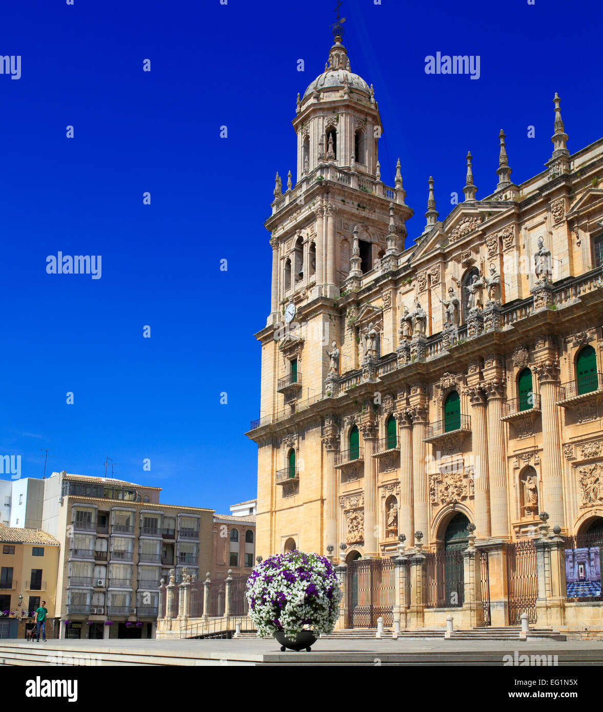 Cattedrale, Jaen, Andalusia, Spagna Foto Stock