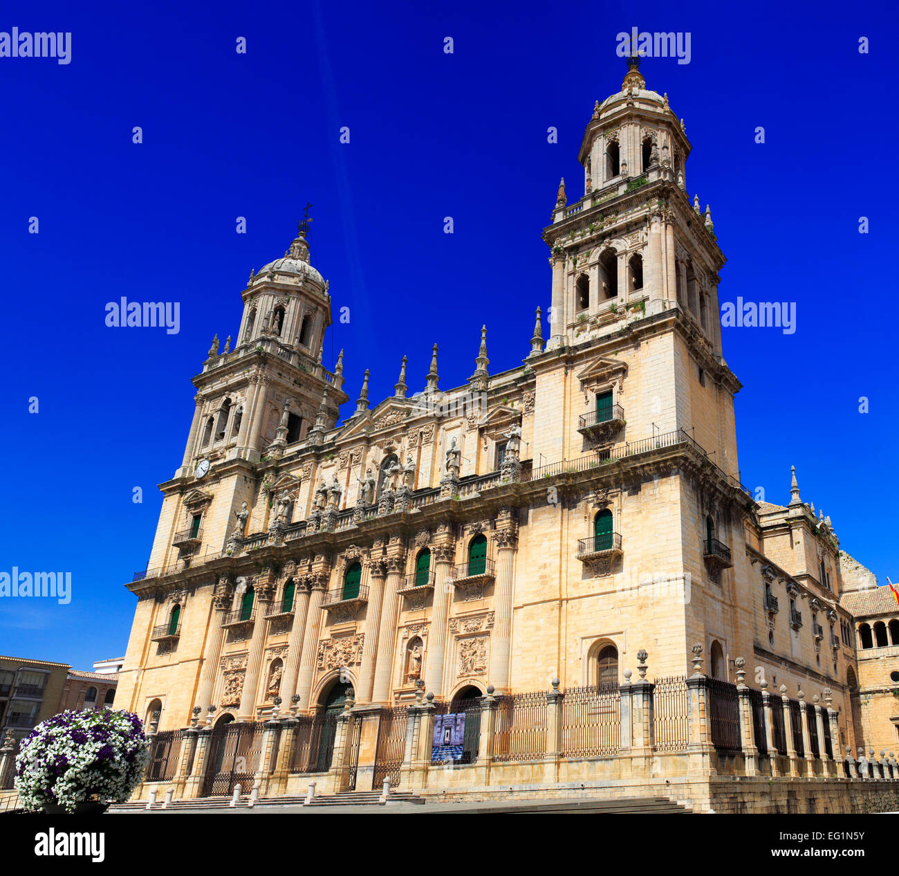 Cattedrale, Jaen, Andalusia, Spagna Foto Stock