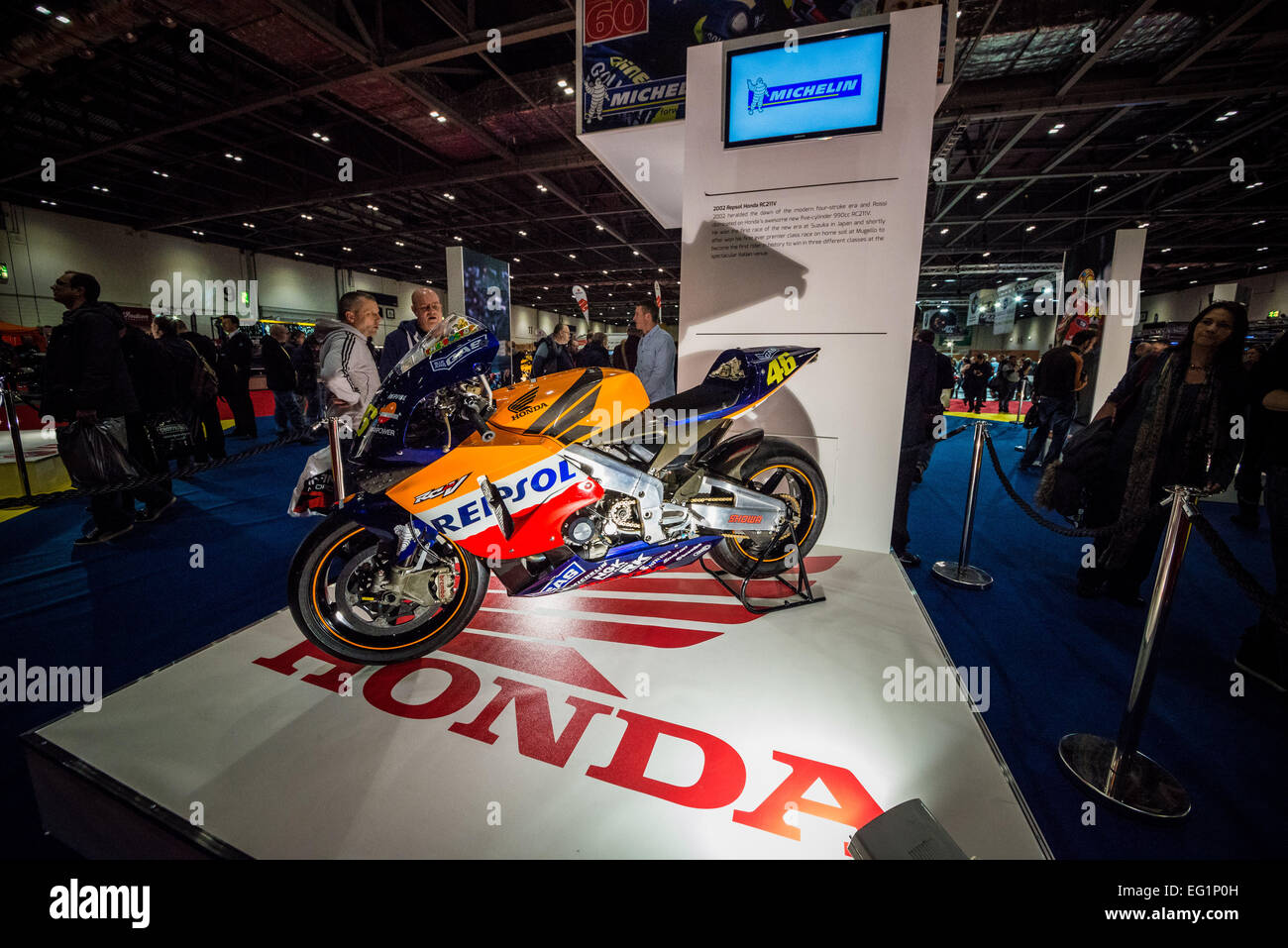 Il Carole Nash MCN London Motorcycle Show Foto Stock