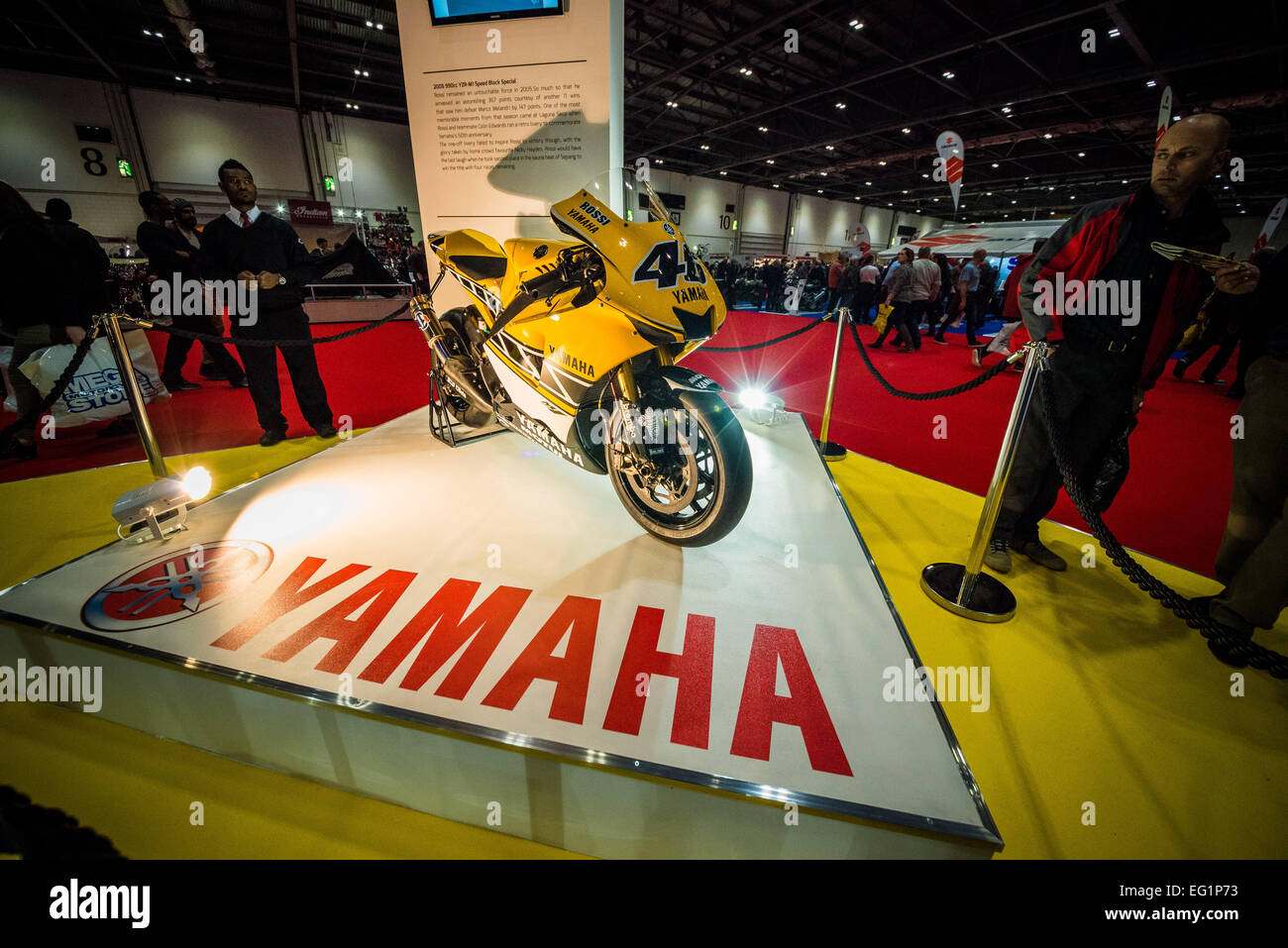 Il Carole Nash MCN London Motorcycle Show Foto Stock