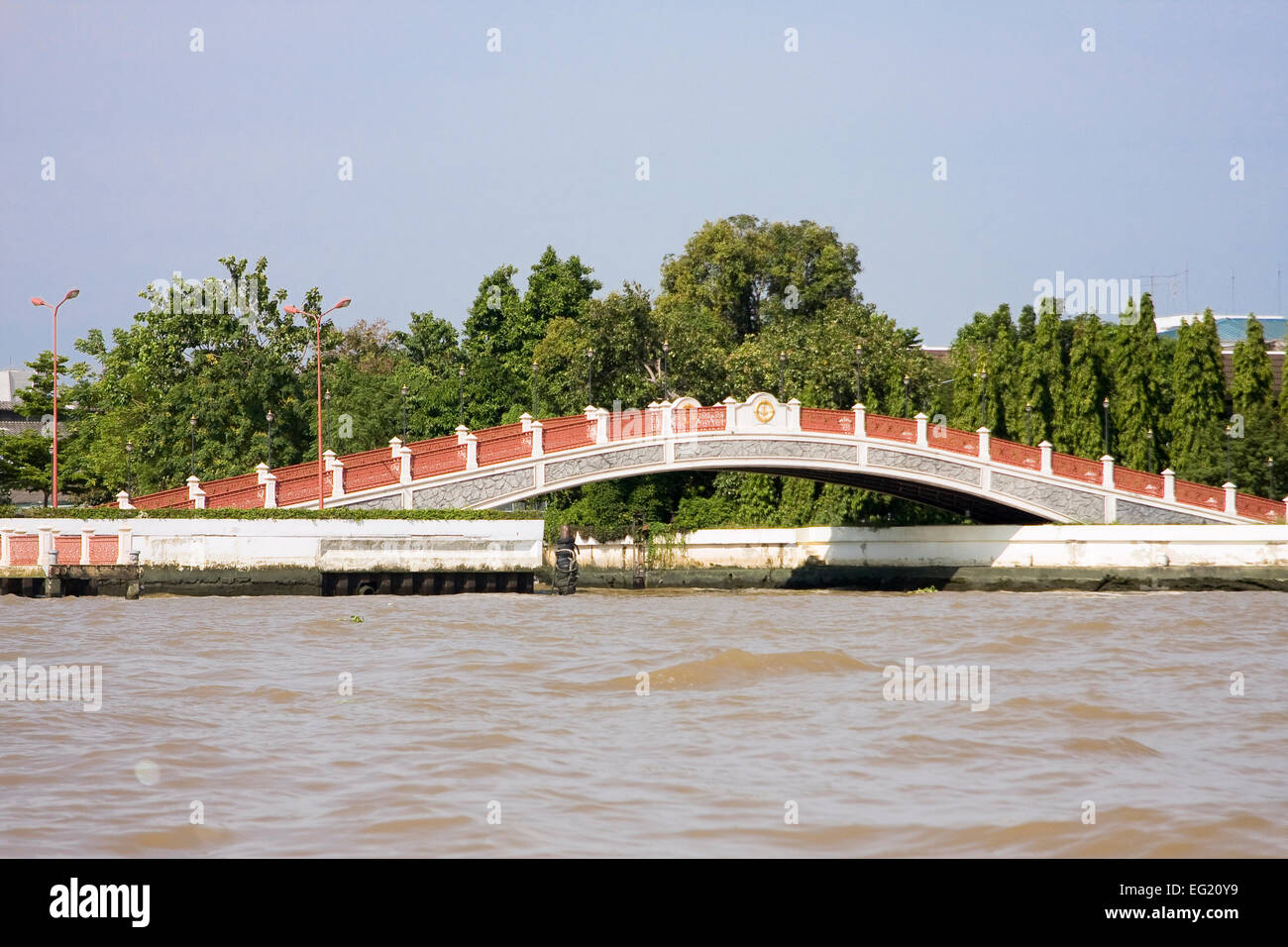 Sanghi-bridge, Bangkok, Thailandia, Asia Foto Stock