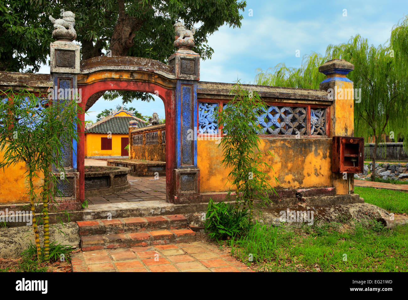 Città Imperiale, tonalità, Vietnam Foto Stock