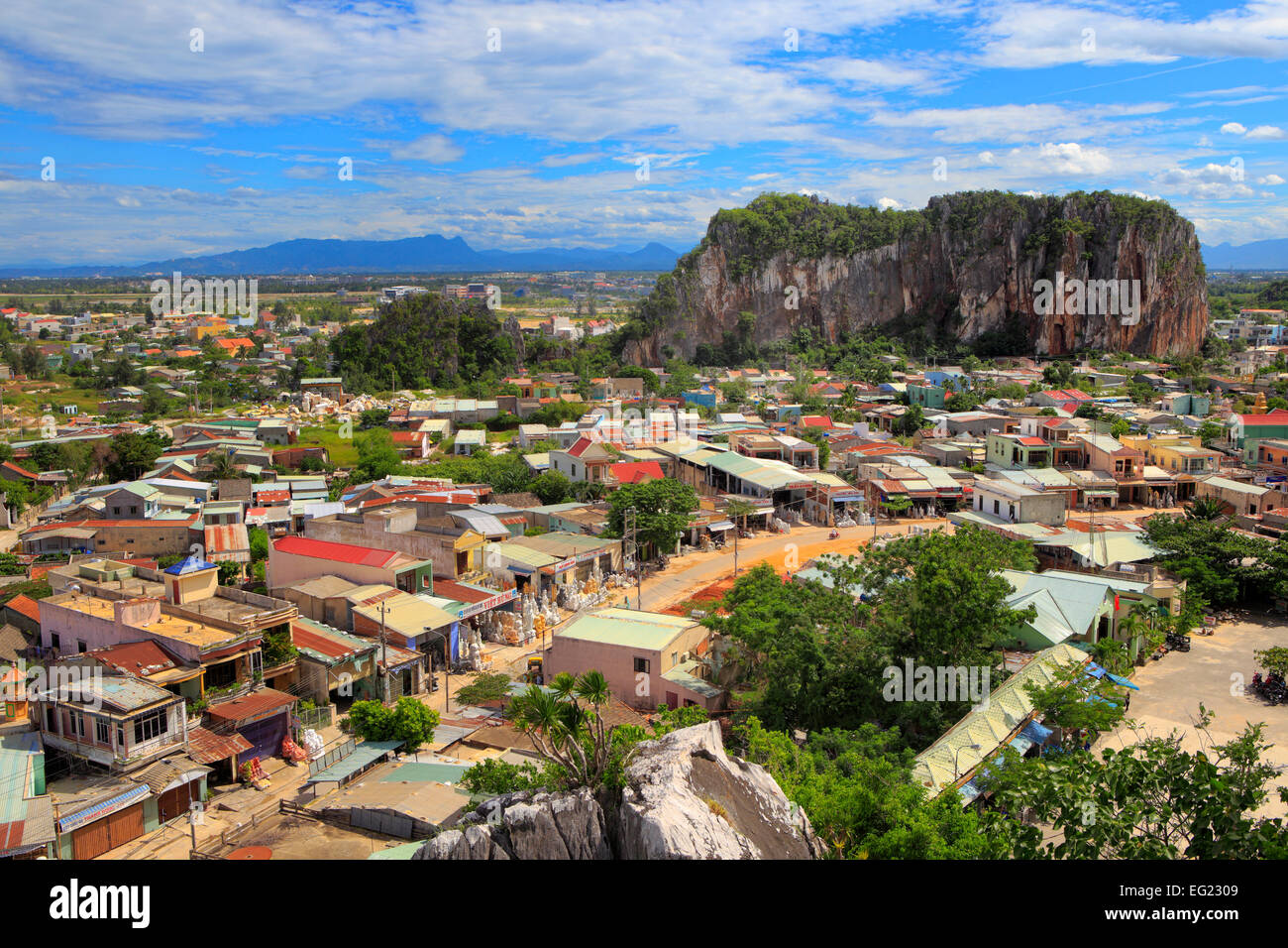 Montagne di marmo, Da Nang, Vietnam Foto Stock