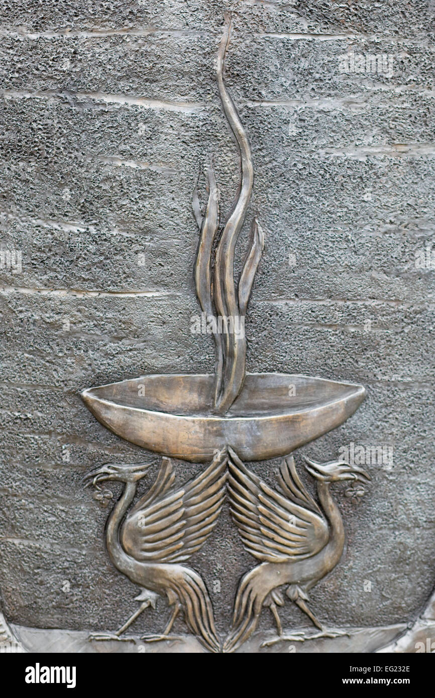 Monumento alla Hillsborough 1996 Liverpool Foto Stock