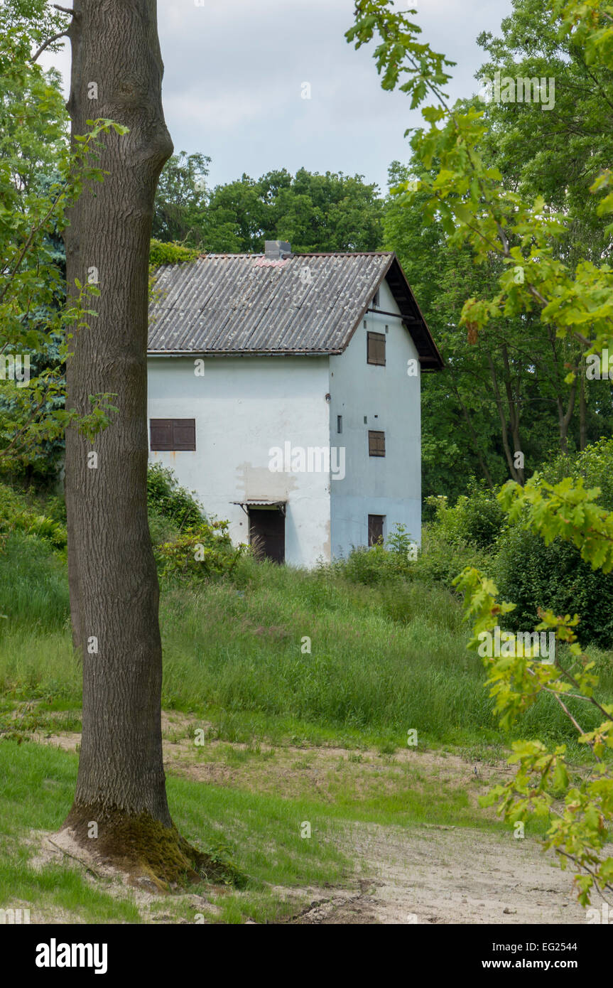 Casa isolata, Praga Foto Stock