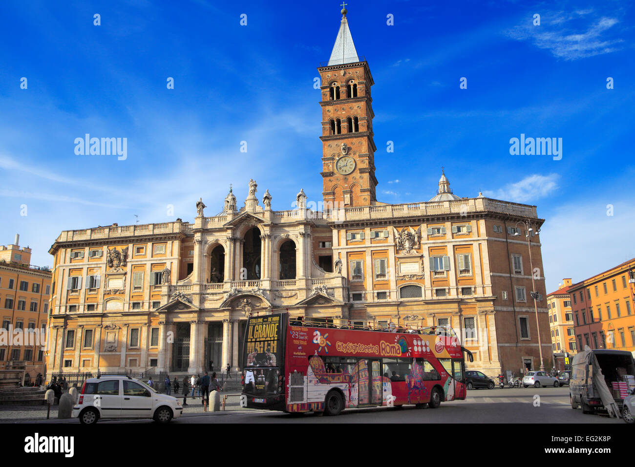 Basilica di Santa Maria Maggiore, Roma, Italia Foto Stock