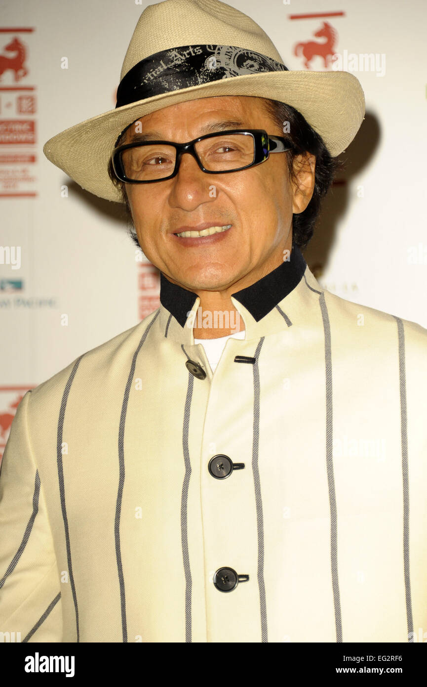 Come parte del BFI Southbank è un secolo di cinema cinese stagione, una speciale proiezione di Jackie Chan del nuovo film "Zodiaco Cinese' è stato tenuto seguita da un Q & A con Chan con: Jackie Chan dove: Londra, Regno Unito quando: 12 Ago 2014 Foto Stock