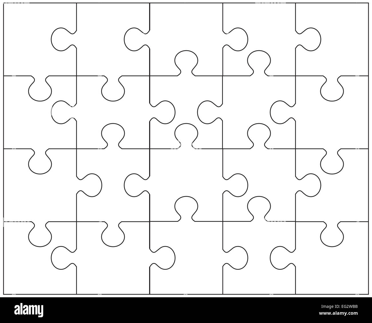 puzzle Foto Stock