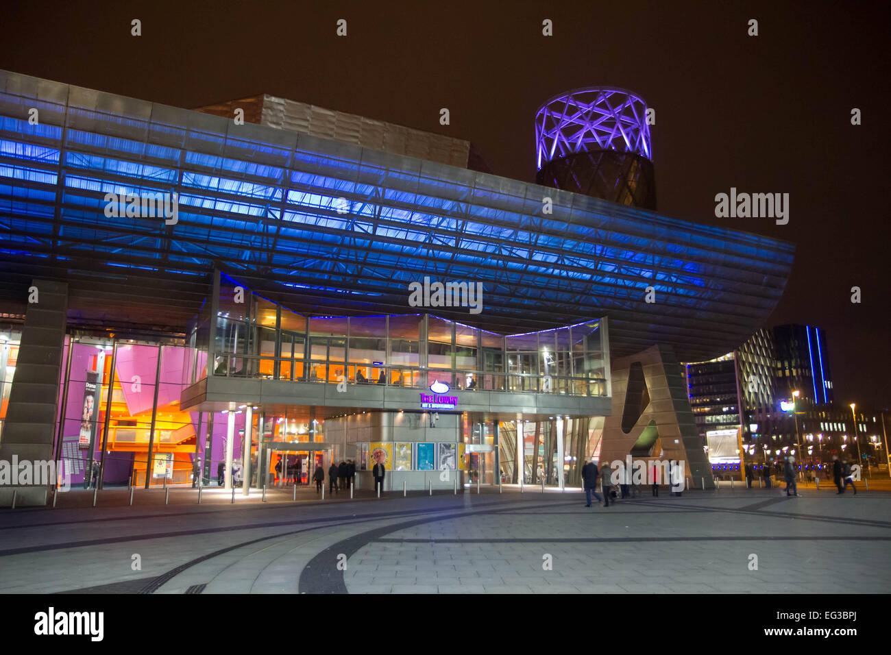 Il Lowry Theatre, Salford Foto Stock