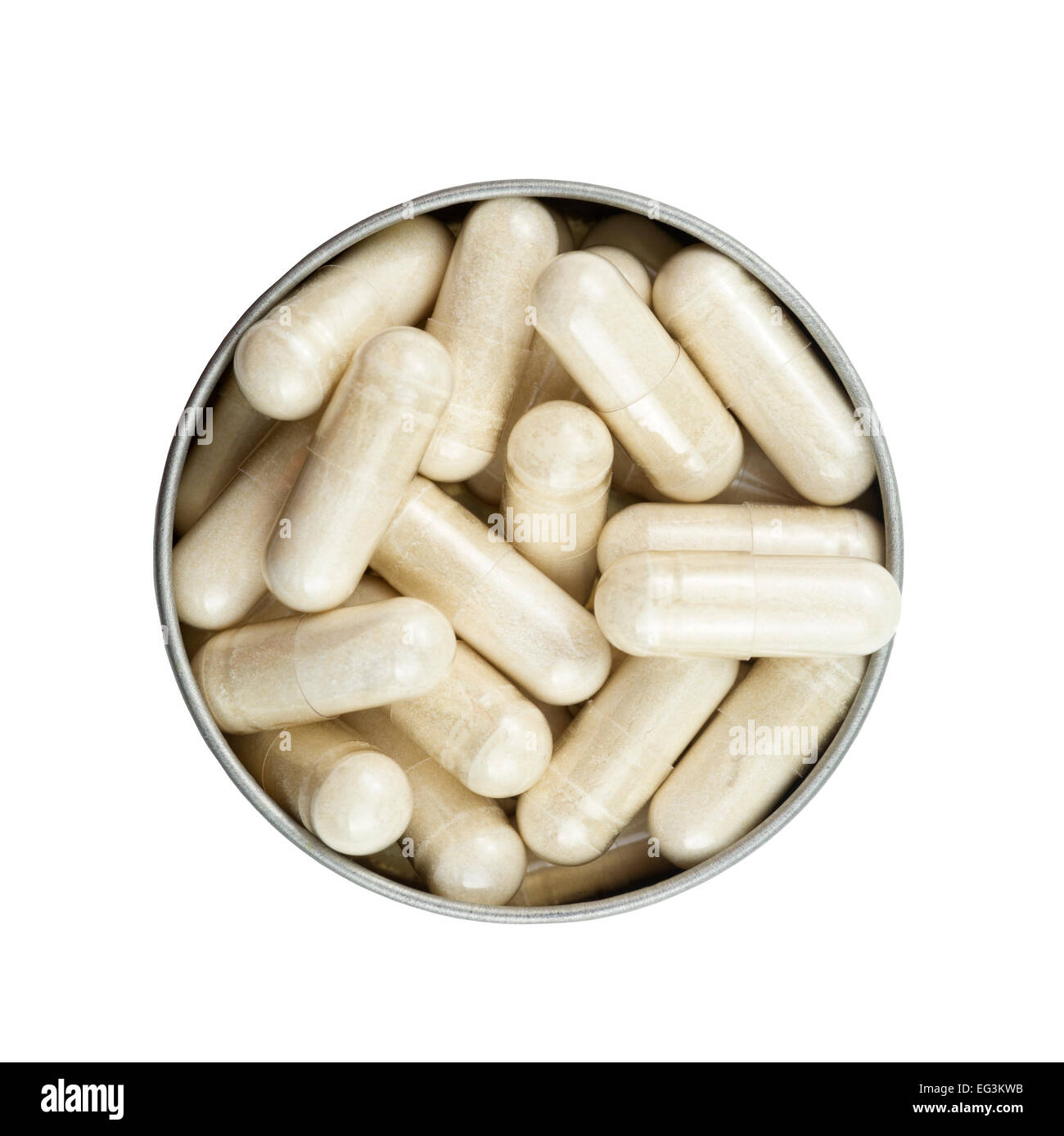 Il selenio capsule Foto Stock