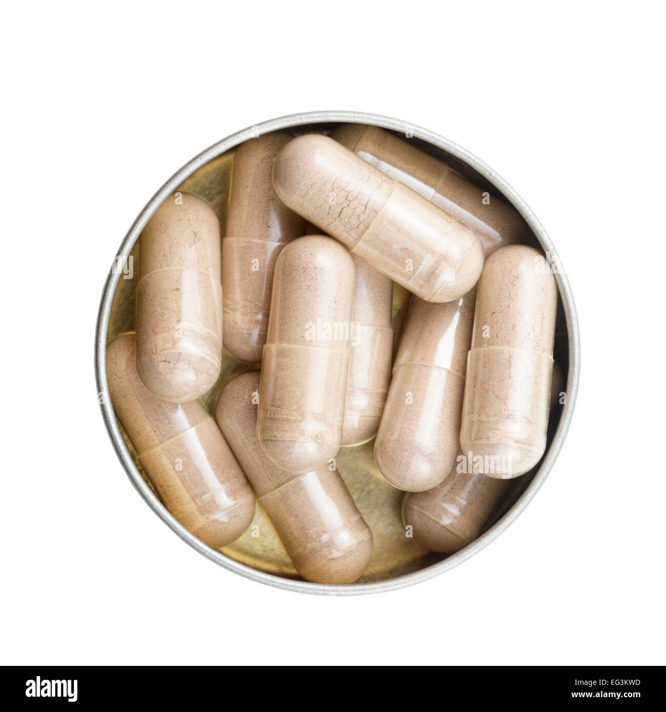 Il resveratrolo capsule Foto Stock