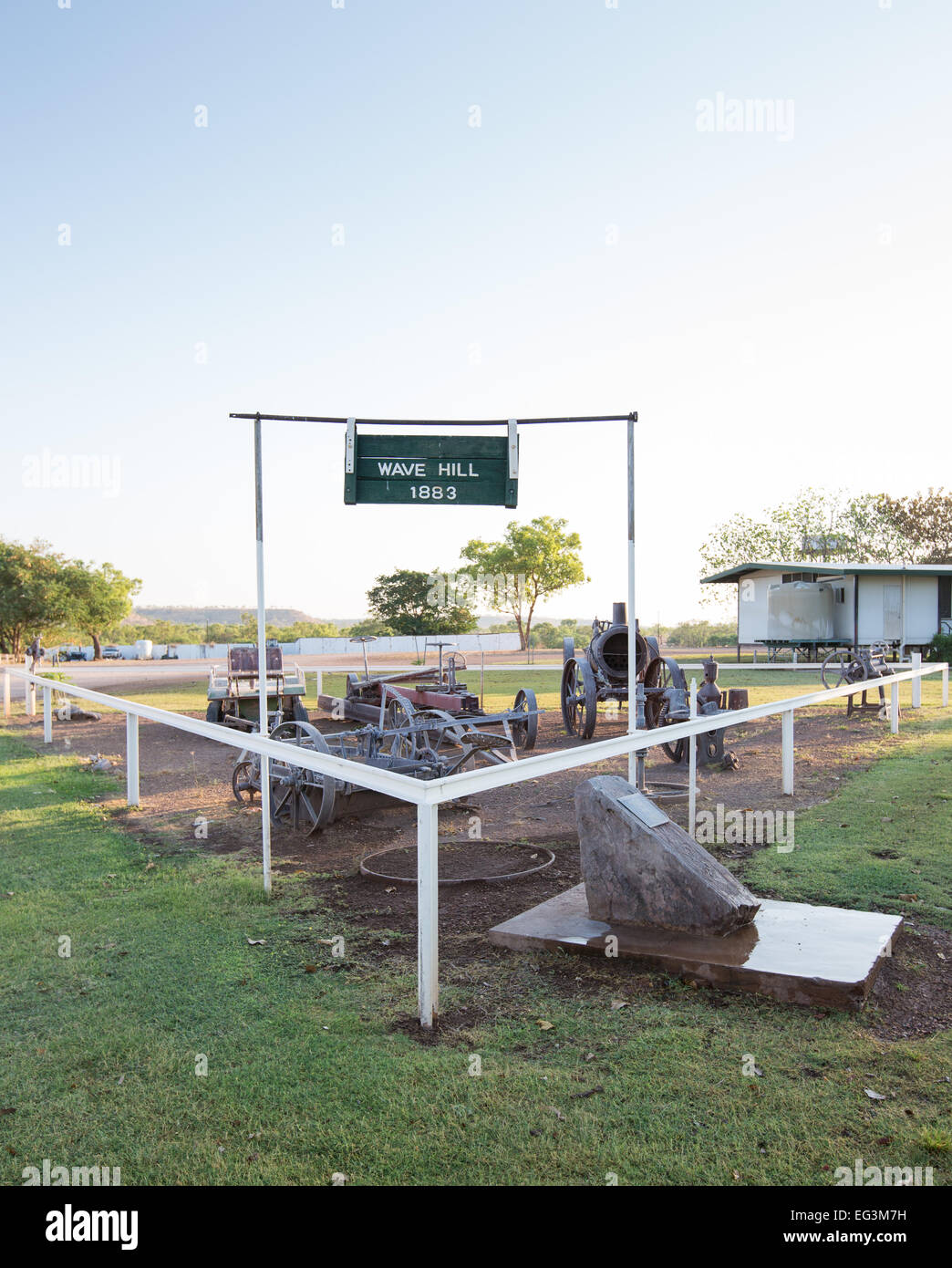 Wave Hill Farm, Territorio del Nord, l'Australia Foto Stock