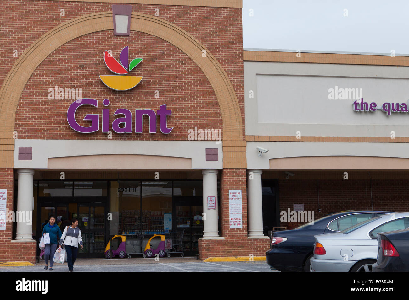 Supermercato gigante - Virginia STATI UNITI D'AMERICA Foto Stock