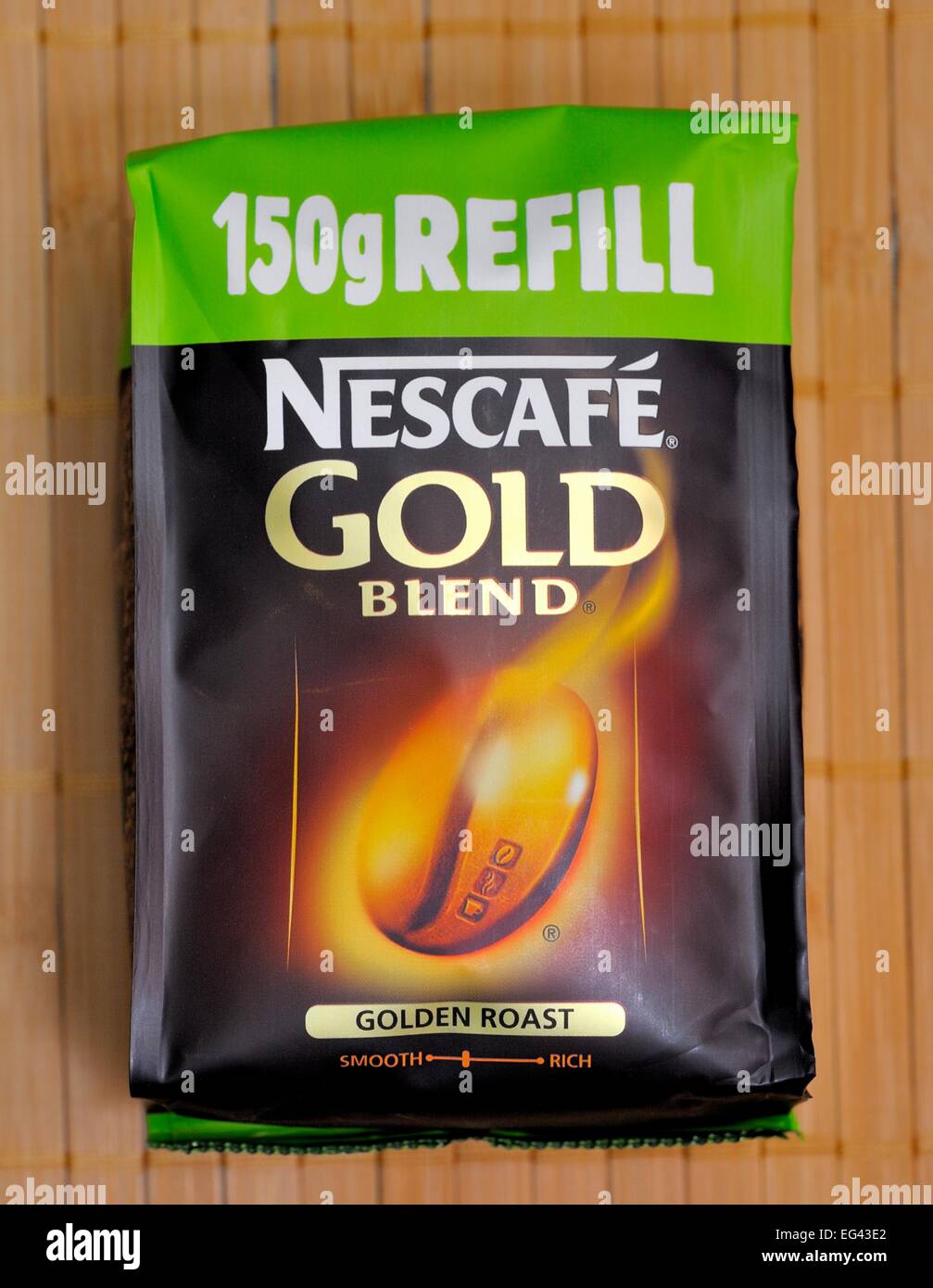 Nescafe 150g ricarica confezione al dettaglio Foto Stock