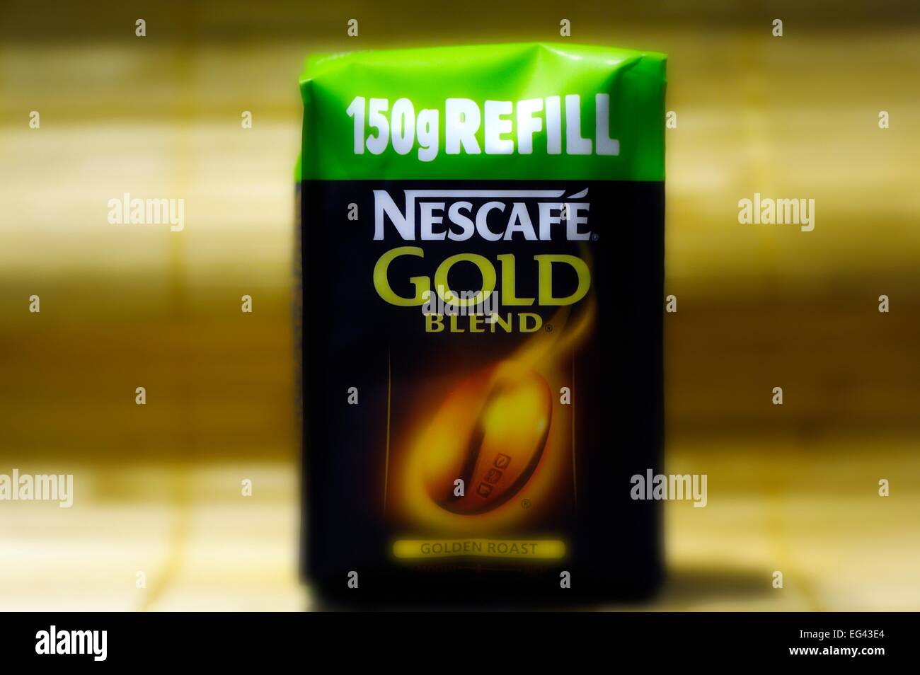 Nescafe 150g ricarica confezione al dettaglio Foto Stock