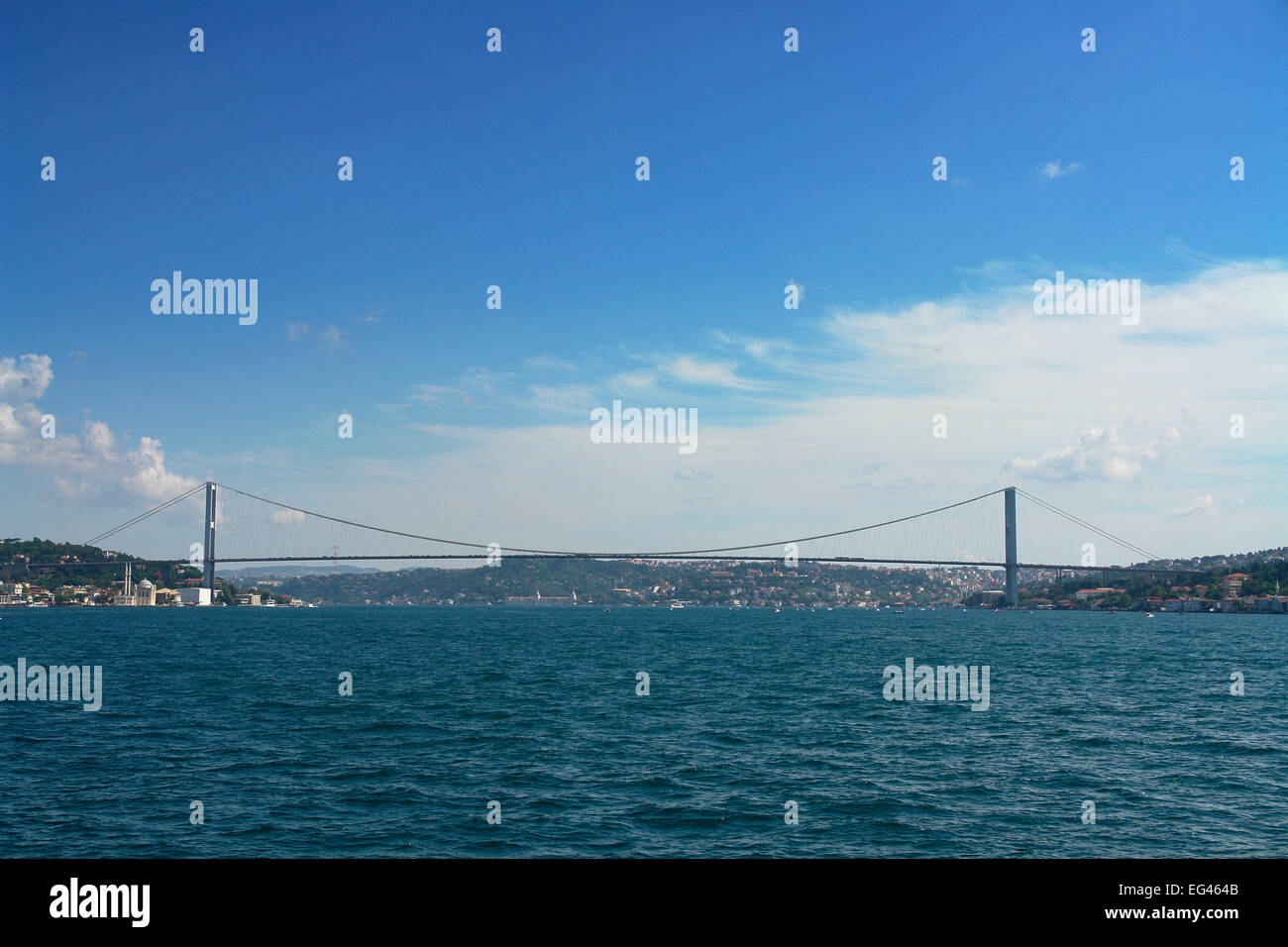 Ponte sul Bosforo Istanbul Foto Stock