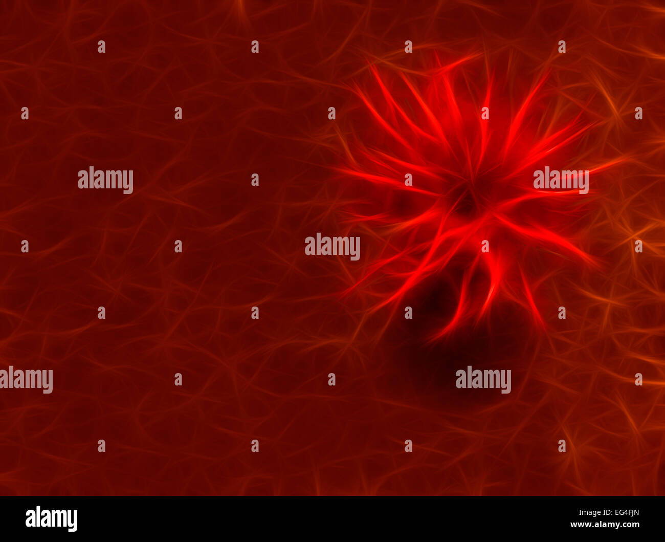 Abstract fractal sfondo fiori per la carta da parati Foto Stock