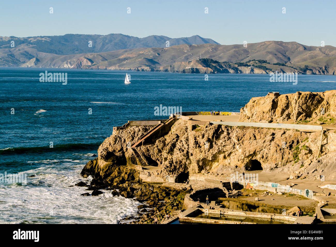 Sutro Bagni di San Francisco, California Foto Stock