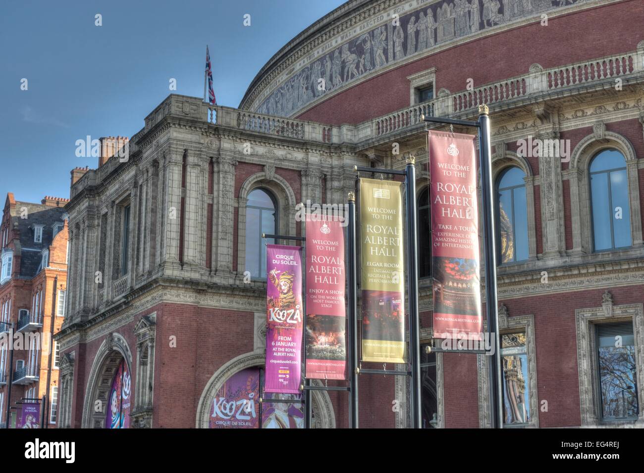 Royal Albert Hall di Londra Foto Stock