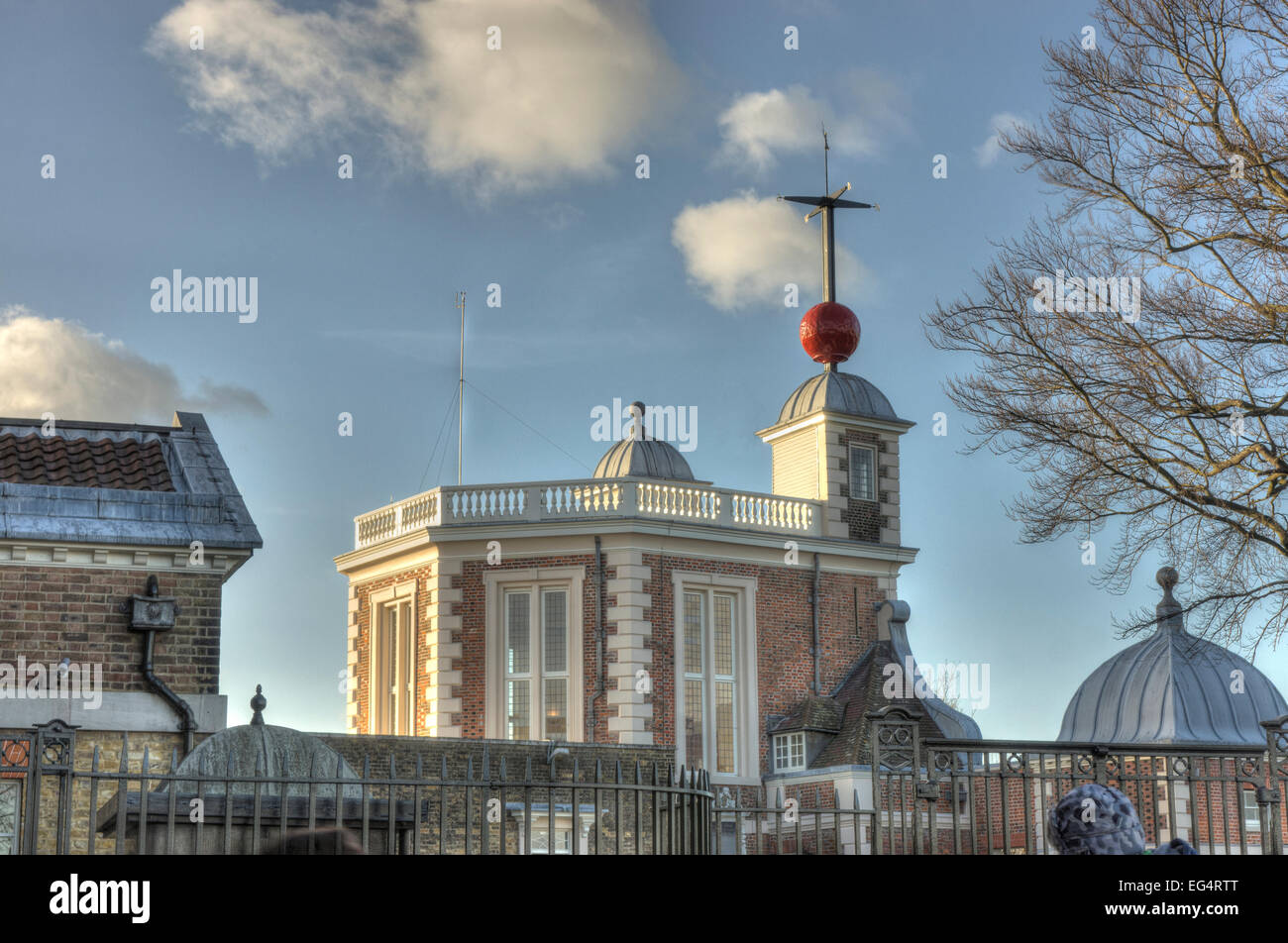 Il Royal Observatory di Greenwich Foto Stock