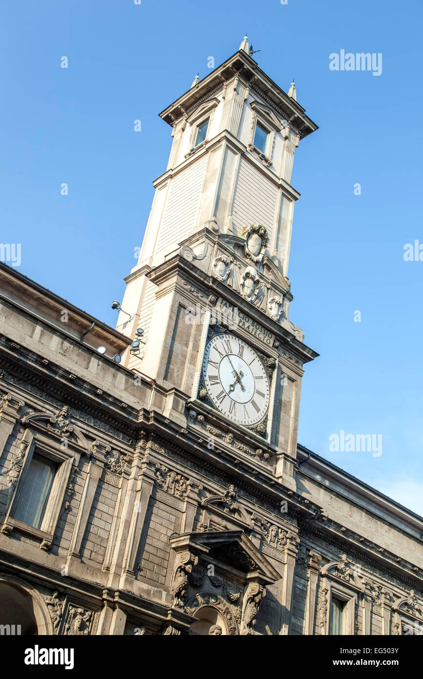 Clock Tower, Milano, Italia Foto Stock