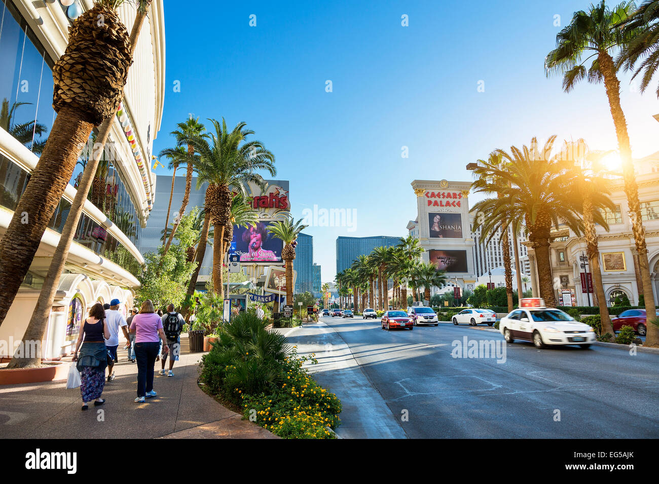 Las Vegas, la striscia Foto Stock