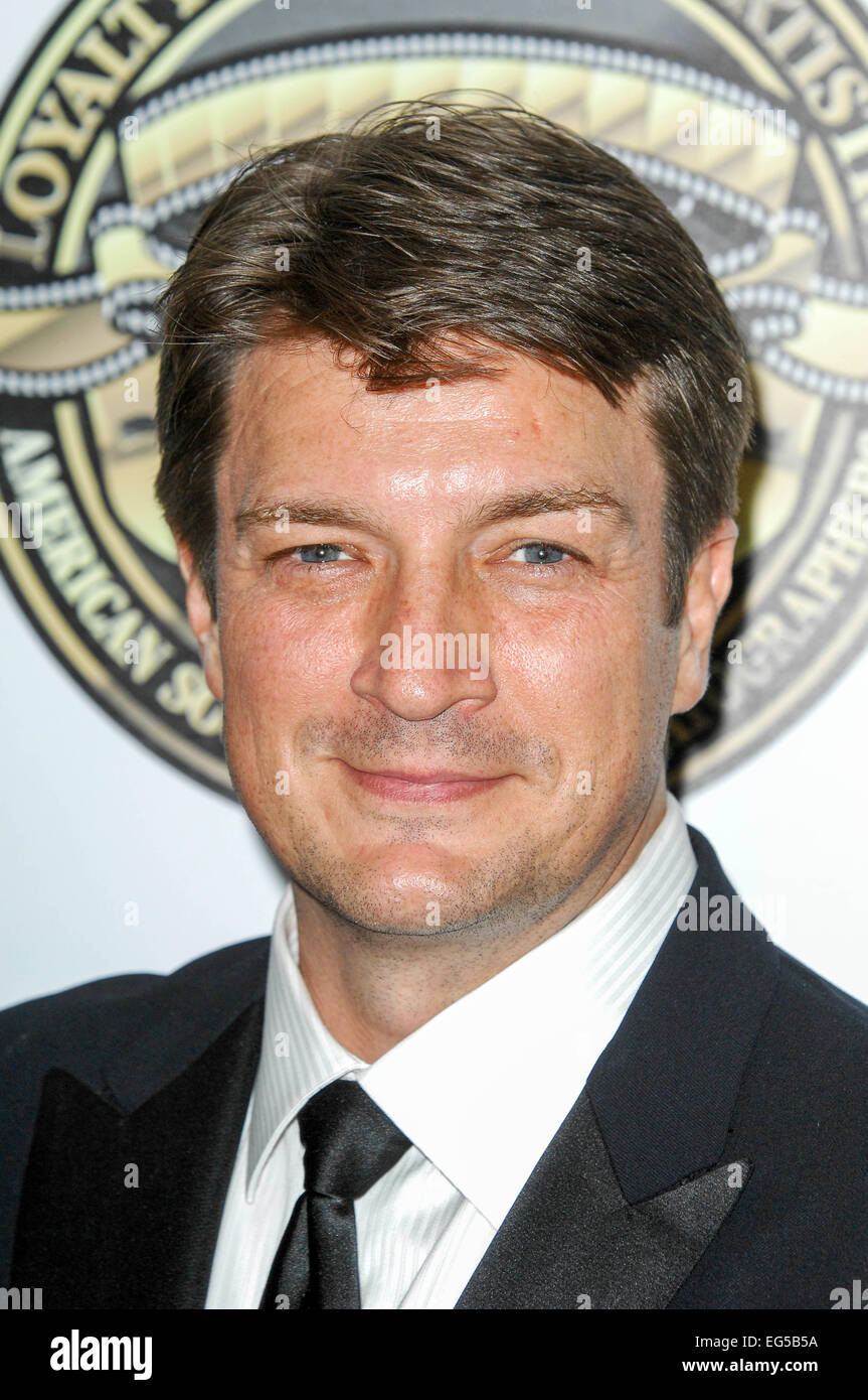 Nathan Fillion American Society of Cinematographers 29.Qutstanding annuale Achievement Award 2015 15/02/2015 Centiry città/picture alliance Foto Stock