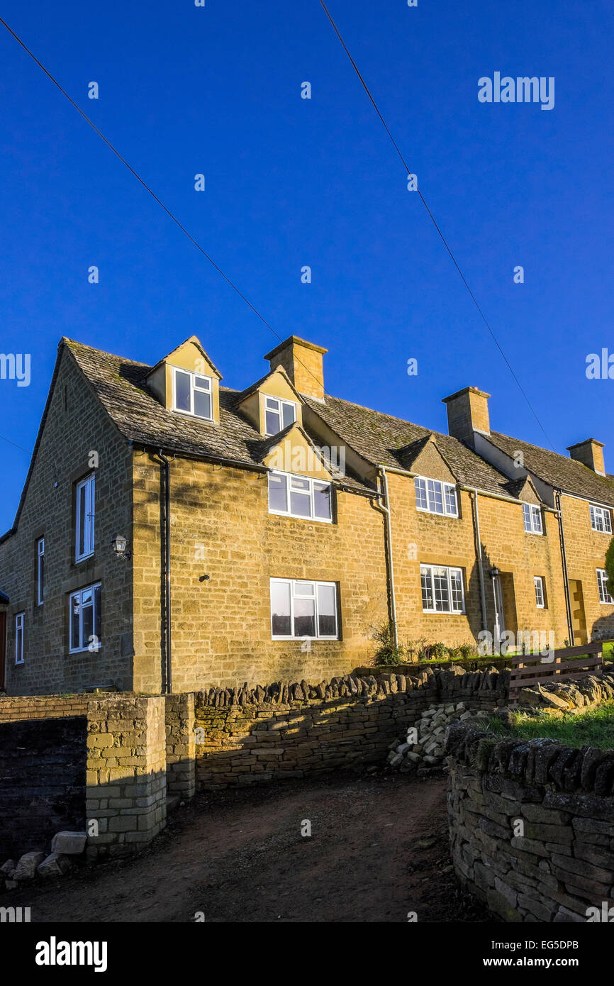 Cottage cotswolds regno unito Foto Stock