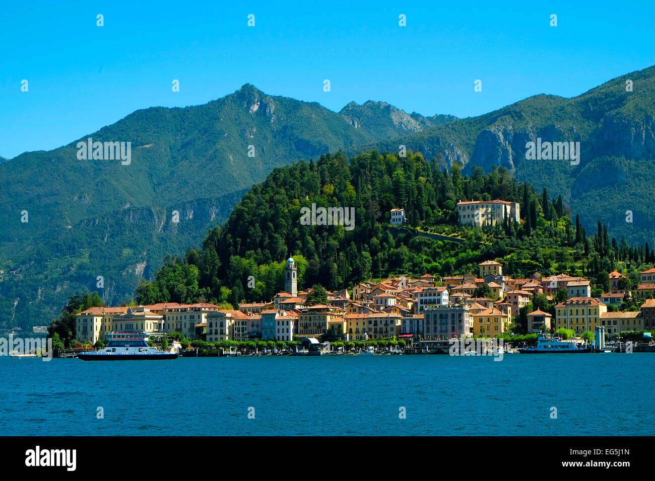 Bellagio Lago di Como Italia Lombardia EU Europe Foto Stock