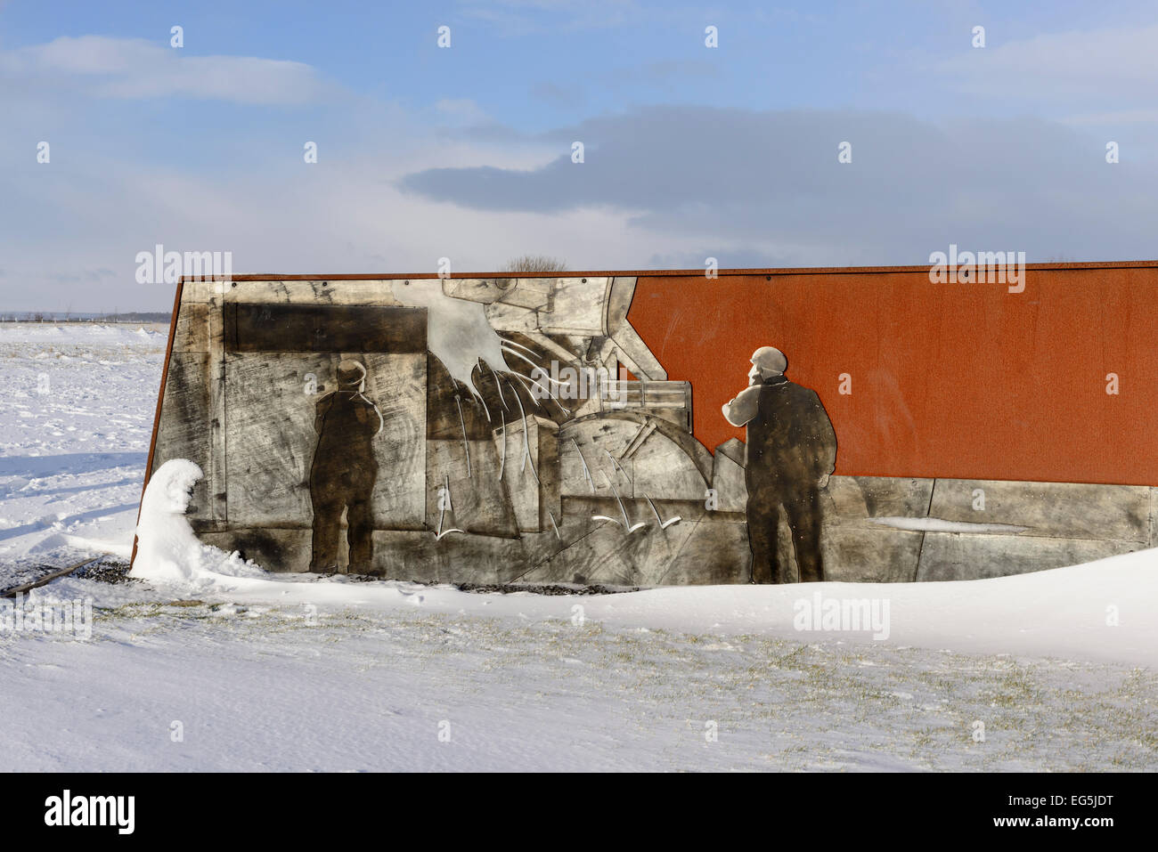 Fawcett Park Consett Foto Stock