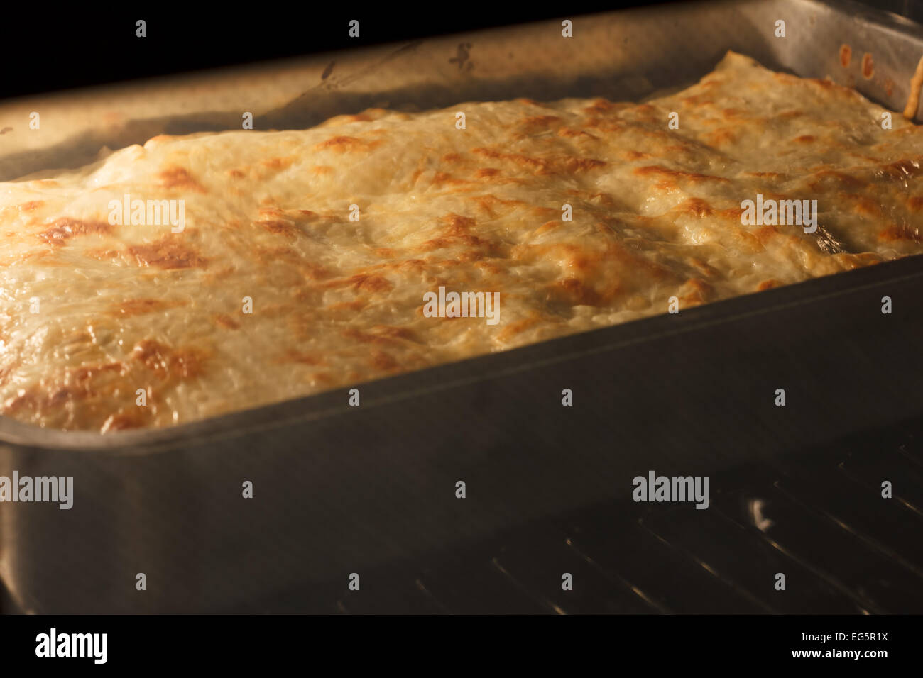 Lasagne in forno Foto Stock