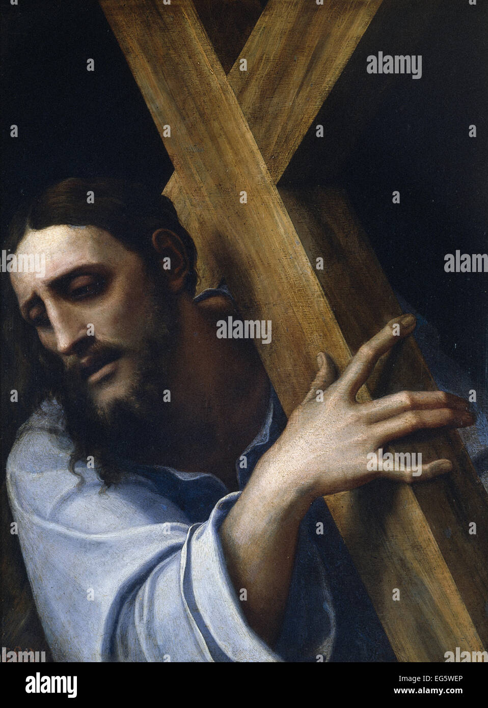 Sebastiano del Piombo il Cristo carico della croce Foto Stock