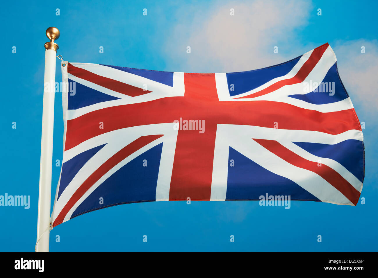 La union jack Foto Stock