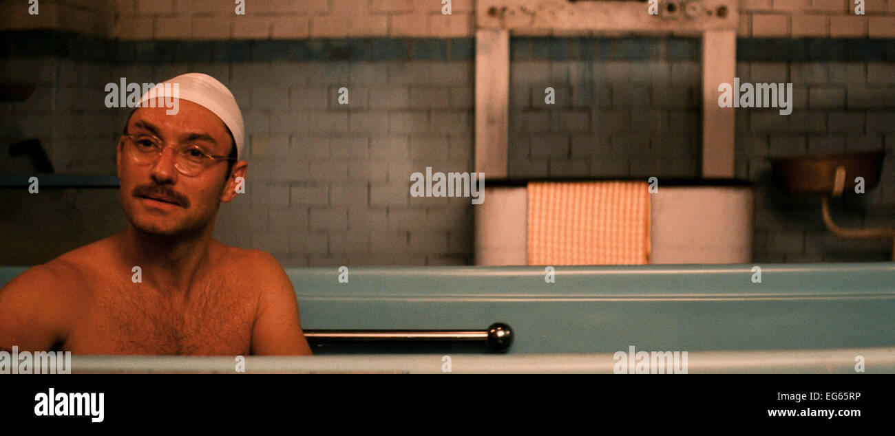 Il GRAND HOTEL DI BUDAPEST (2014) Jude Law di Wes Anderson (DIR) RACCOLTA MOVIESTORE LTD Foto Stock
