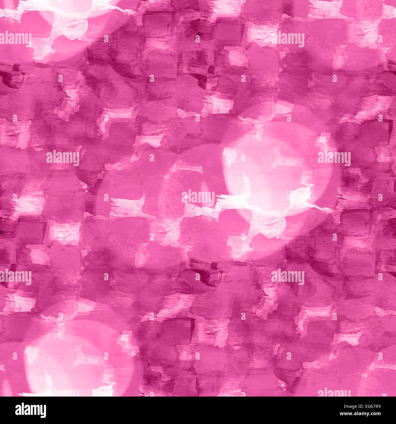 Bokeh pattern colorati di rosa texture acqua vernice seamles astratto Foto Stock