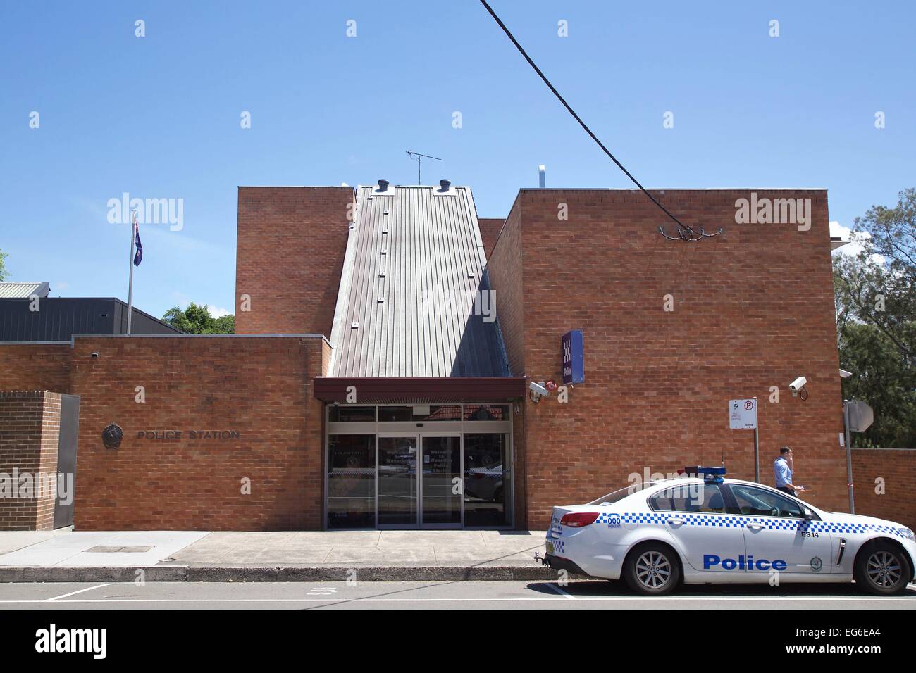 Sobborghi Orientali Area locale di comando in base alla polizia di Waverley Station, 153 Bronte Road, Waverley NSW 2024. Credito: Richard Milnes/ Foto Stock