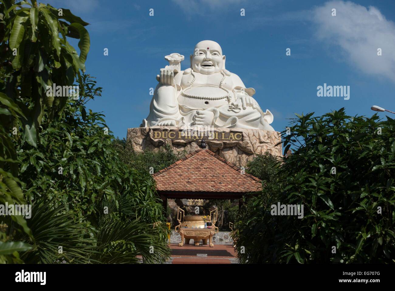 Buddha - park, parco di divertimento con una scultura di Buddha, Vung Tau, Vietnam Asia Foto Stock