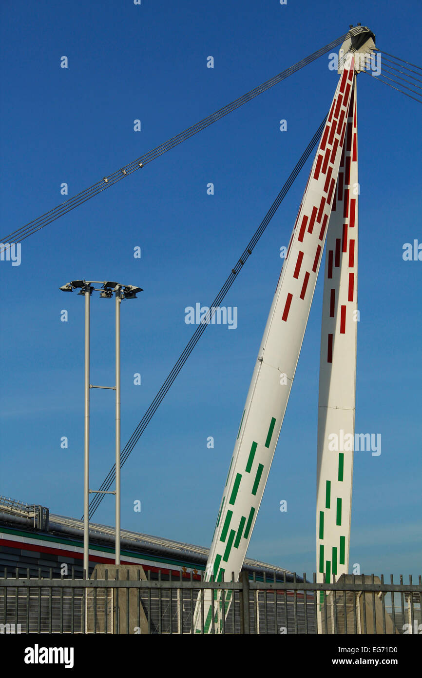 Stadio Allianz di proprietà del F.C. Juventus a Torino Foto Stock