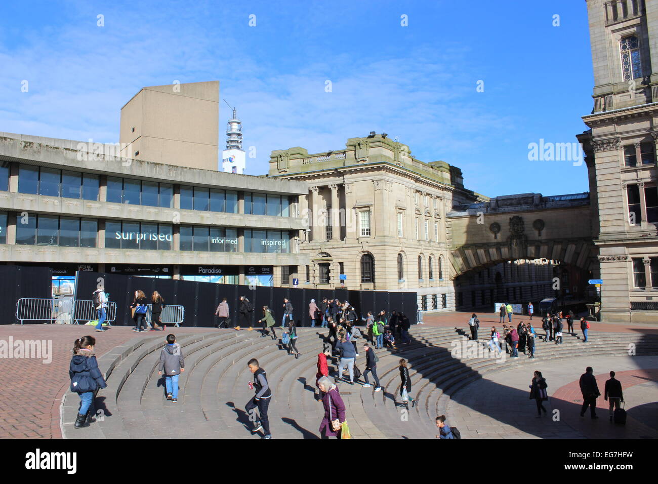 Birmingham City Centre Foto Stock