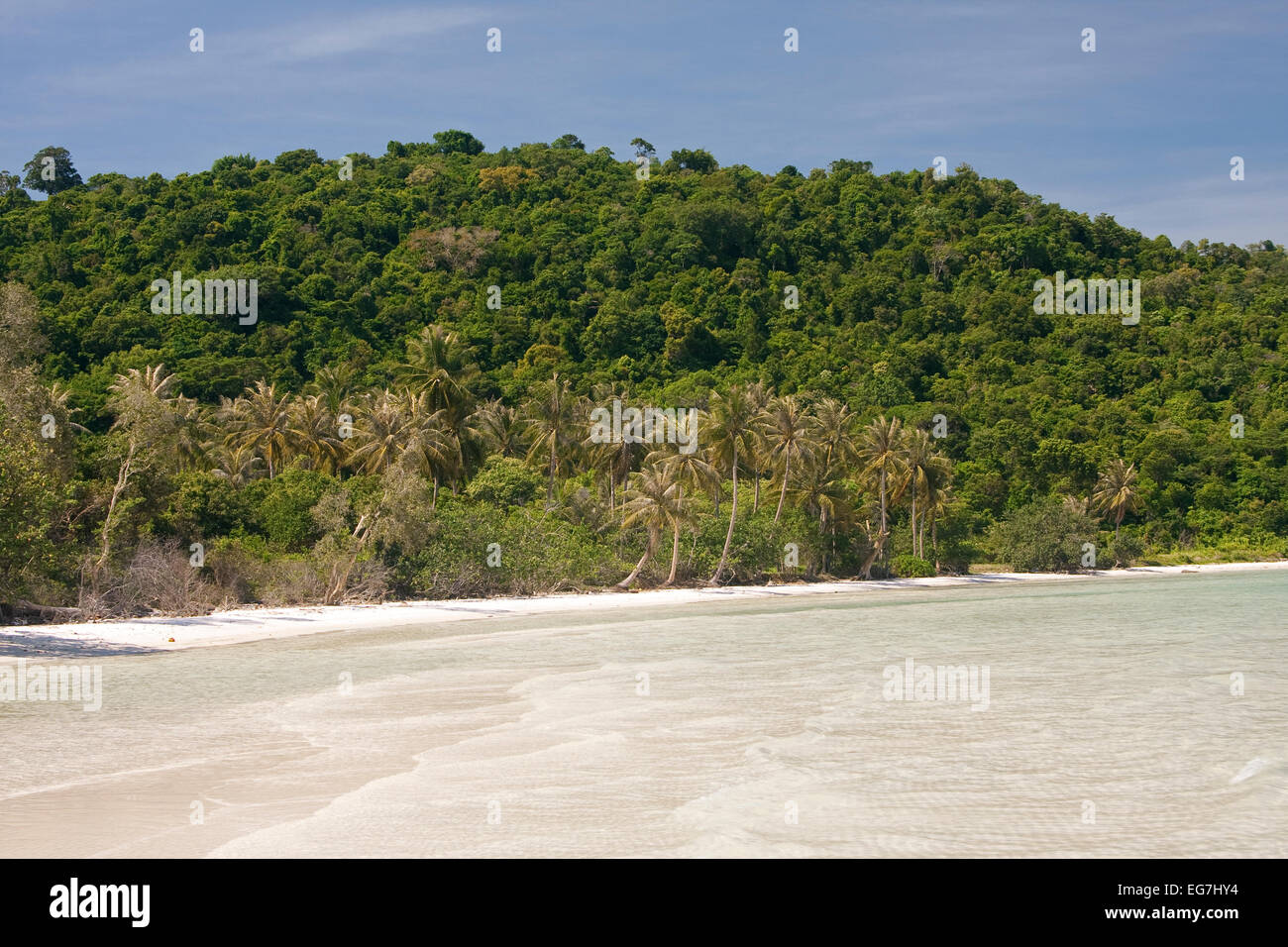 South Seas Beach Bai Sao sull'isola di Phu Quoc, Vietnam Asia Foto Stock