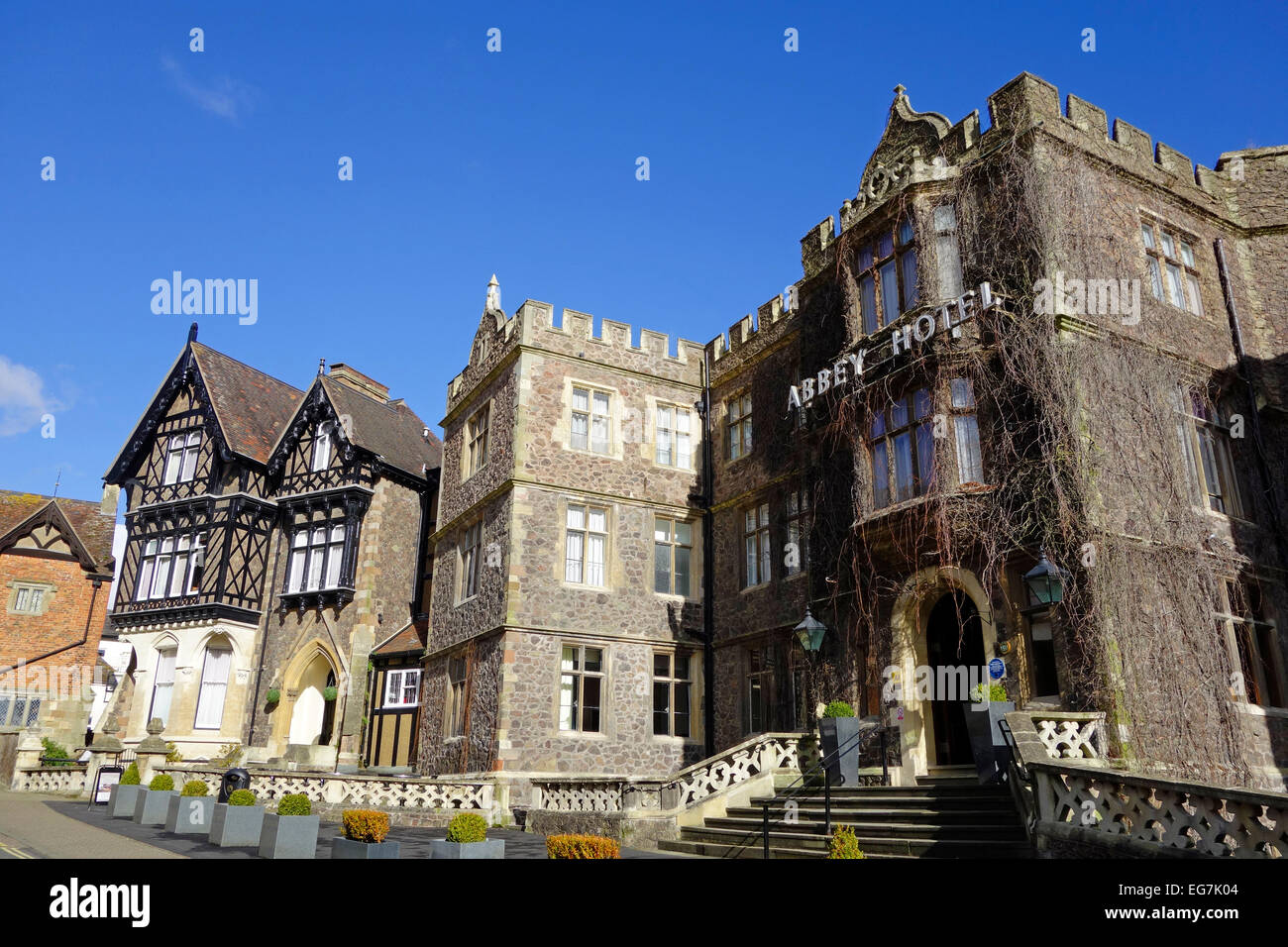 Abbey Hotel, Abbey Road, Great Malvern, Worcestershire, England, Regno Unito Foto Stock