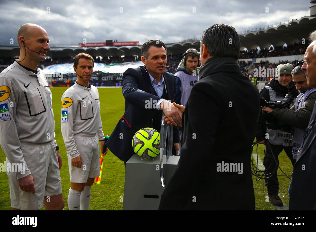 Willy SAGNOL - 15.02.2015 - Bordeaux/Saint Etienne - 25eme journee de Ligue 1.Photo : Manuel Blondau/Icona Sport Foto Stock