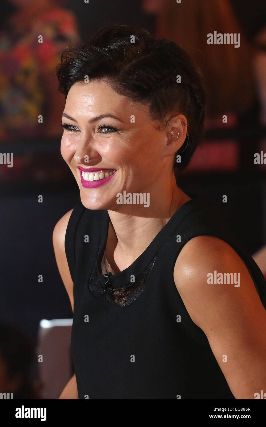 Il Grande Fratello 2014 Finale con: Emma Willis dove: Londra, Regno Unito quando: 15 Ago 2014 Foto Stock