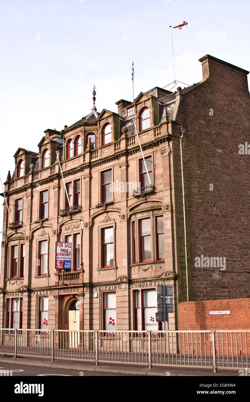 Scozia, Regno Unito, 19 febbraio, 2015. Patrimonio: Dundee edifici del patrimonio sotto la minaccia. Dundee Heritage Trust, una carità che è proprietaria di Dundee è che le principali attrazioni turistiche e il consiglio della città sono la vendita fuori e storici edifici elencati alle grandi imprese per i loro progetti di sviluppo. Credito: Dundee fotografico/Alamy Live News Foto Stock