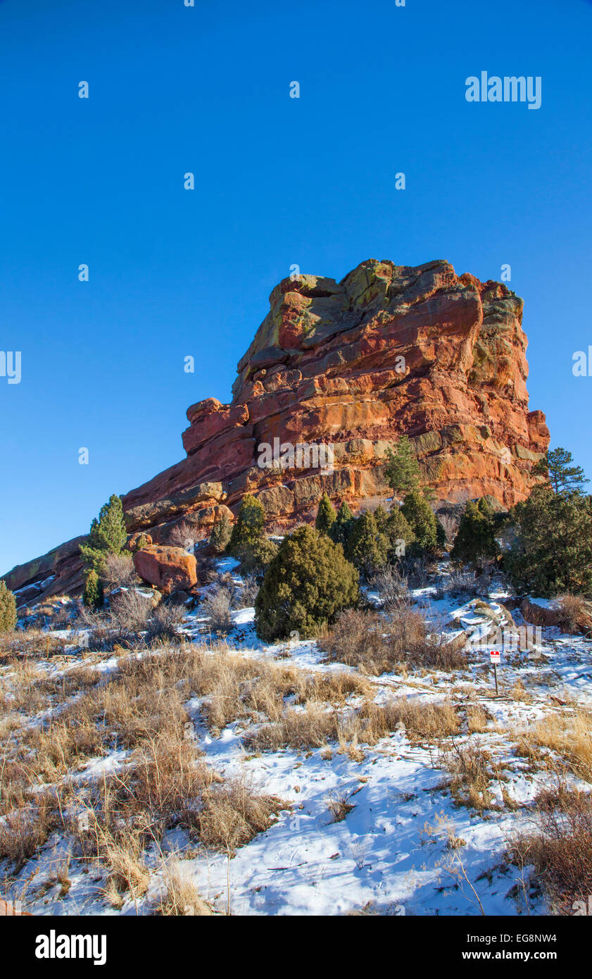 Red Rocks Parco, Colorado Foto Stock