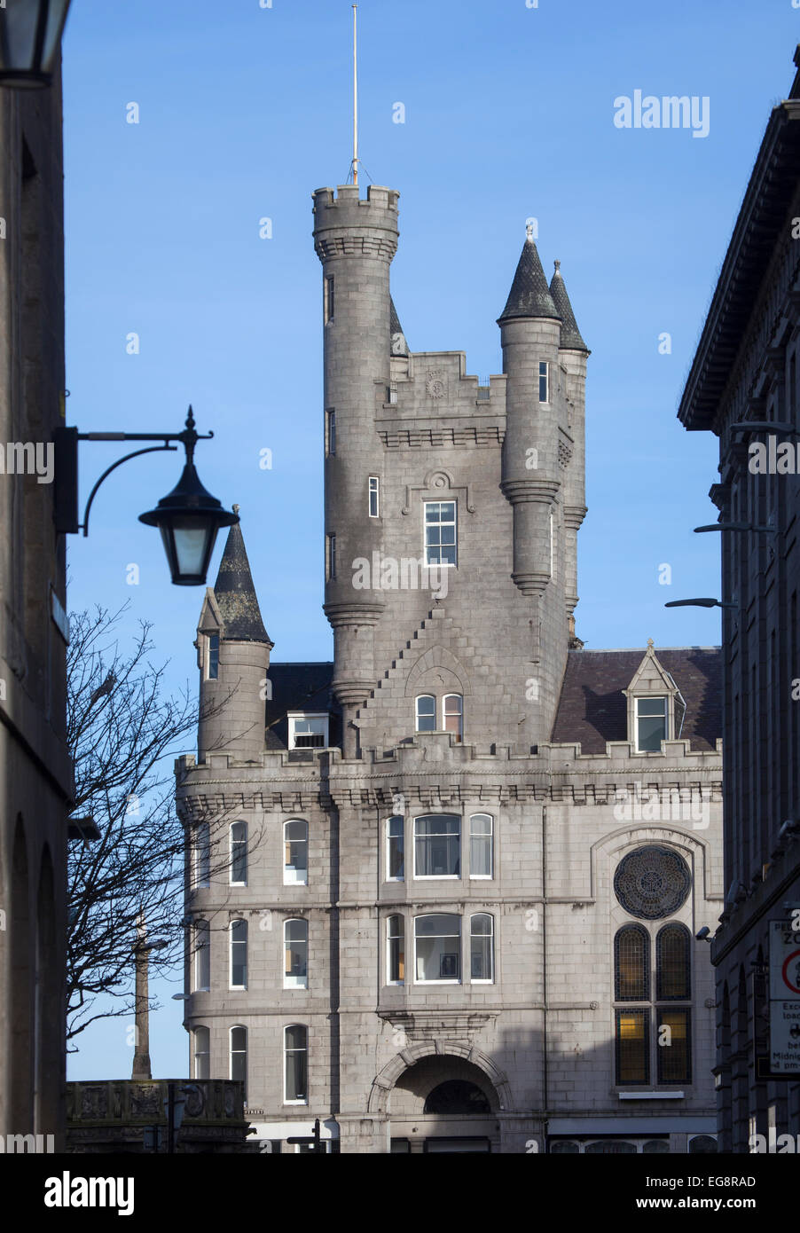 Esercito della salvezza cittadella edificio Castlegate Aberdeen Foto Stock