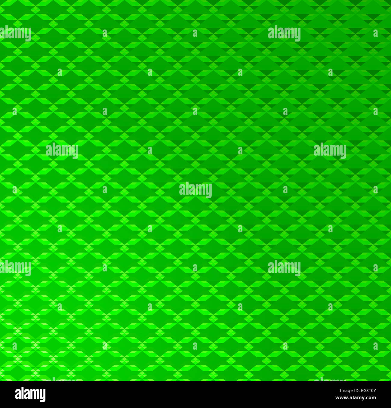 Gradiente verde triangolo configurazione di sfondo Foto Stock